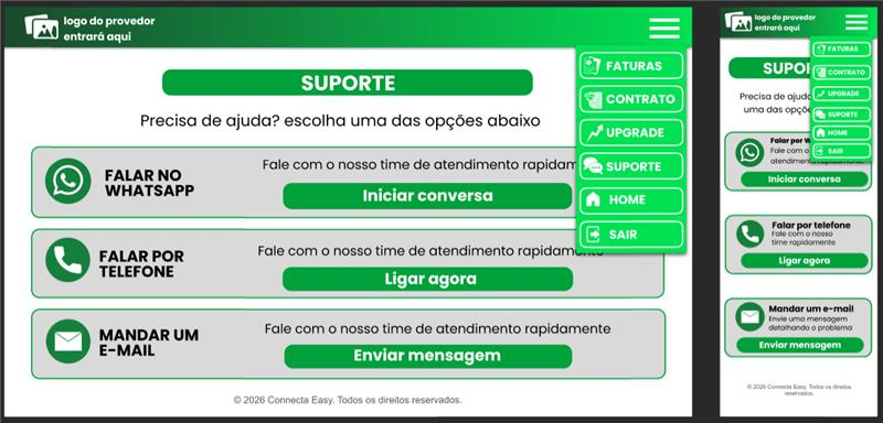 Suporte do Connecta Easy